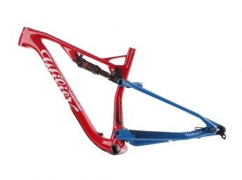 rámová sada Wilier URTA SLR+tlumič Fox Kashima red blue